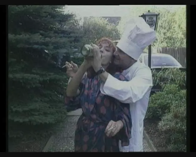 Screenshot 1 from European Woman Blowjob Hardcore Drunk (Fauxcest) Out Door...