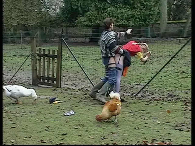 German MILF Blonde Anal Out Door Sex Nylon/Stocking