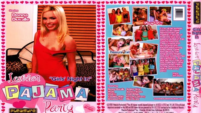 Lesbian Pajama Party Girls Night In