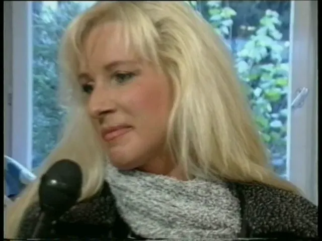MILF Blonde Double Dildo